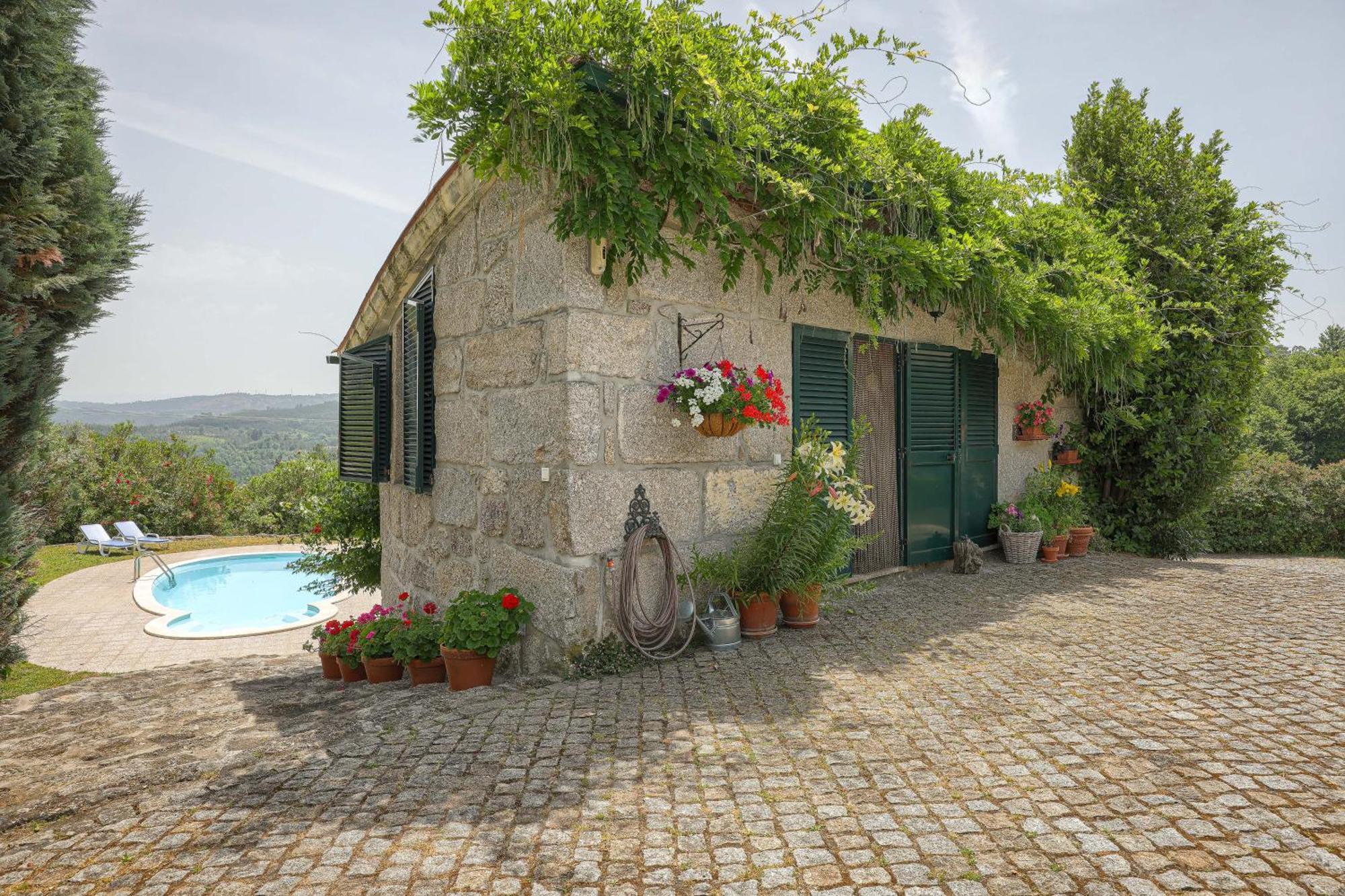 Charming Granite Cottage In Beautiful Surroundings Casal Diz Exterior foto